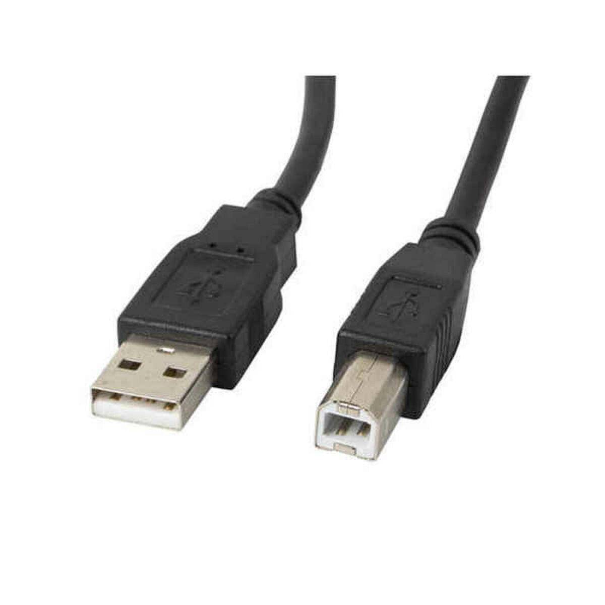 5901969413526 - LANBERG KABEL USB-A(M)->USB-B(M) 20 18M SCHWARZ