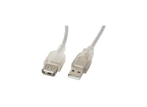 5901969413786 - Usb 20 verlängerungskabel männlich männlich weiblich ferrit 18m transparent - Lanberg