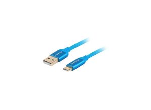 5901969418187 - CA-USBO-22CU-0005-BL USB-Kabel 05 m usb 20 usb a usb c Blau - Lanberg