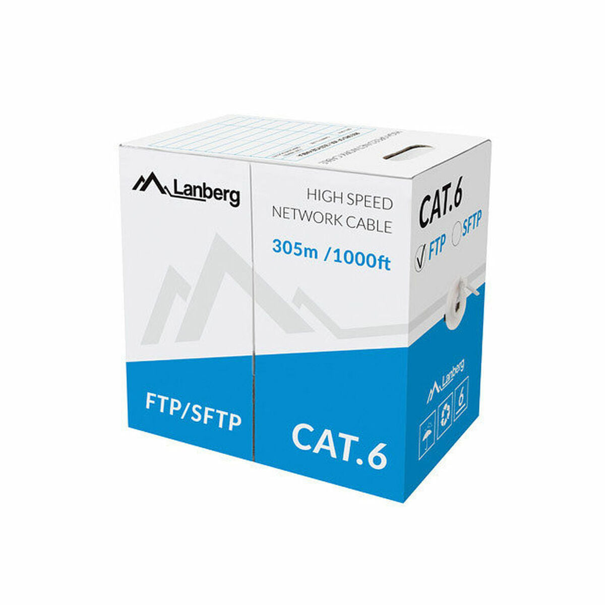 5901969421811 - Kabel Ethernet LAN LCF6-11CU-0305-S Grau 305 m 5901969421811 - Kabel Ethernet LAN LCF6-11CU-0305-S Grau 305 m