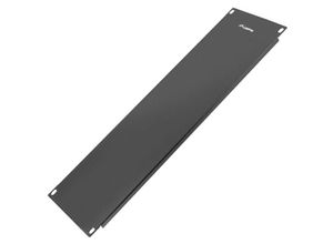 5901969421941 - 3U-Blindplatte für 19-Zoll-Rackschrank Schwarze Abdeckung AK-1404-B - Lanberg