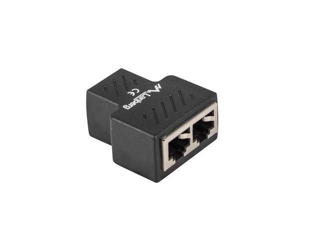 5901969423808 - LANBERG Netzwerkadapter 2X RJ45 CAT6 5901969423808 - LANBERG Netzwerkadapter 2X RJ45 CAT6
