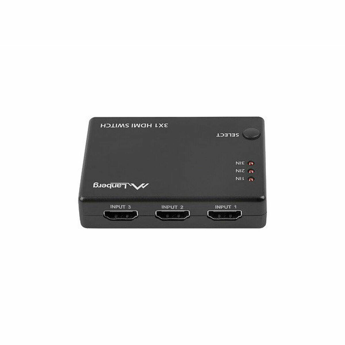 5901969424331 - Lanberg SWV-HDMI-0003 - video audio switch - 3 ports