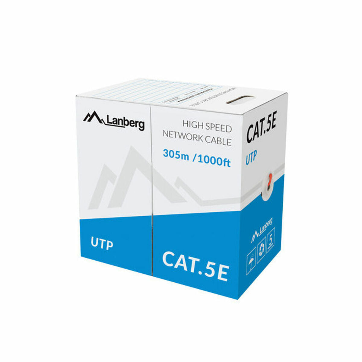 5901969427622 - Kabel Ethernet LAN LCU5-10CC-0305-R Rot 305 m 5901969427622 - Kabel Ethernet LAN LCU5-10CC-0305-R Rot 305 m