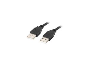 5901969427721 - CA-USBA-20CU-0010-BK USB-Kabel 1 m 20 usb a Schwarz - Lanberg