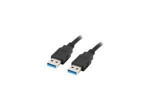 5901969427769 - CA-USBA-30CU-0018-BK USB-Kabel 18 m 30 usb a Schwarz - Lanberg