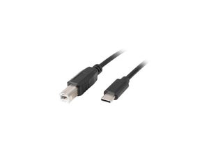 5901969429770 - CA-USBA-13CC-0018-BK Kabel 18 m usb 20 usb c usb b Schwarz - Lanberg