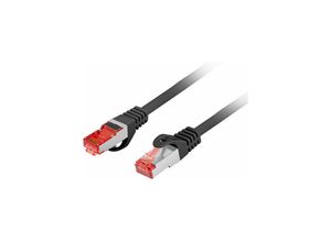 5901969434088 - Cat6 ftp 025m patch kabel schwarz - Lanberg