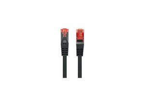 5901969434095 - Cat6 ftp patch kabel 05m schwarz - Lanberg