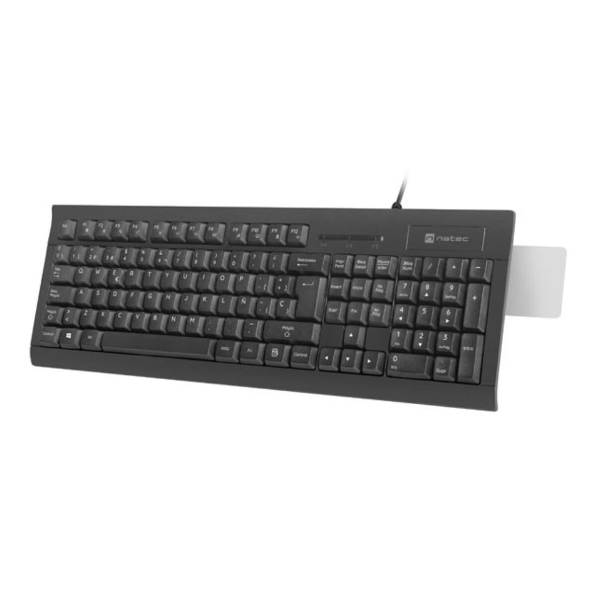 5901969443011 - Tastatur NKL-2052 Schwarz Qwerty Spanisch 5901969443011 - Tastatur NKL-2052 Schwarz Qwerty Spanisch