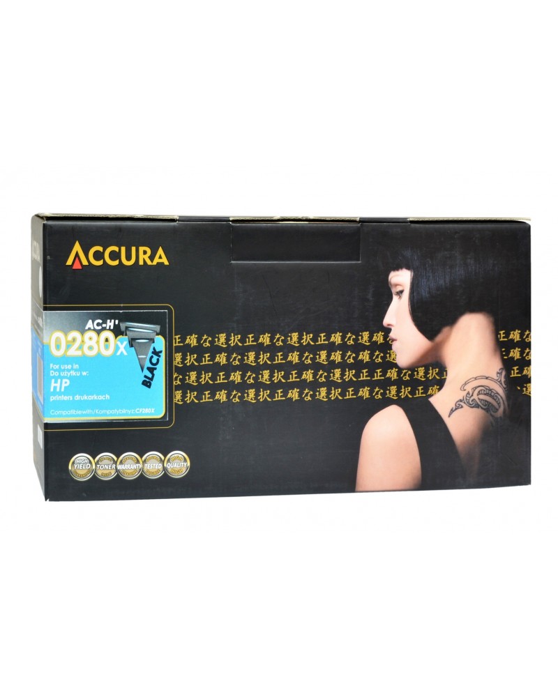 5902012924532 - AC-H0280X Accura Toner schwarz für HP CF280X  (AC-H0280X) AC-H0280X 5902012924532