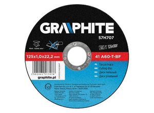 5902062577078 - GRAPHITE Trennscheibe Winkelschleifer 57H707