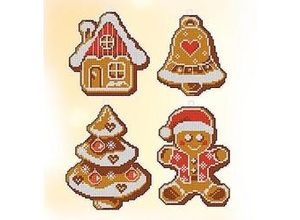 5902067312049 - Stramin-Aufhänger Lebkuchen-Formen 4er-Set
