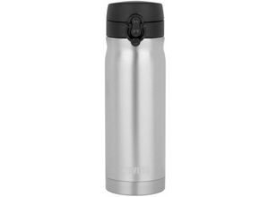 5902221622465 - Glänzende Edelstahlflasche 400 ml Silber - Noveen