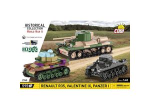 5902251027407 - COBI 2740 EXECUTIVE Museum set-PAZER IVALENTINE IXRENAULT R35