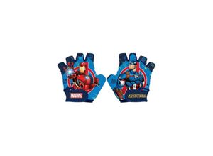 5902308590595 - Jungen Avengers Fahrradhandschuhe Mehrfarbig Größe S (Handumfang ca 15cm)