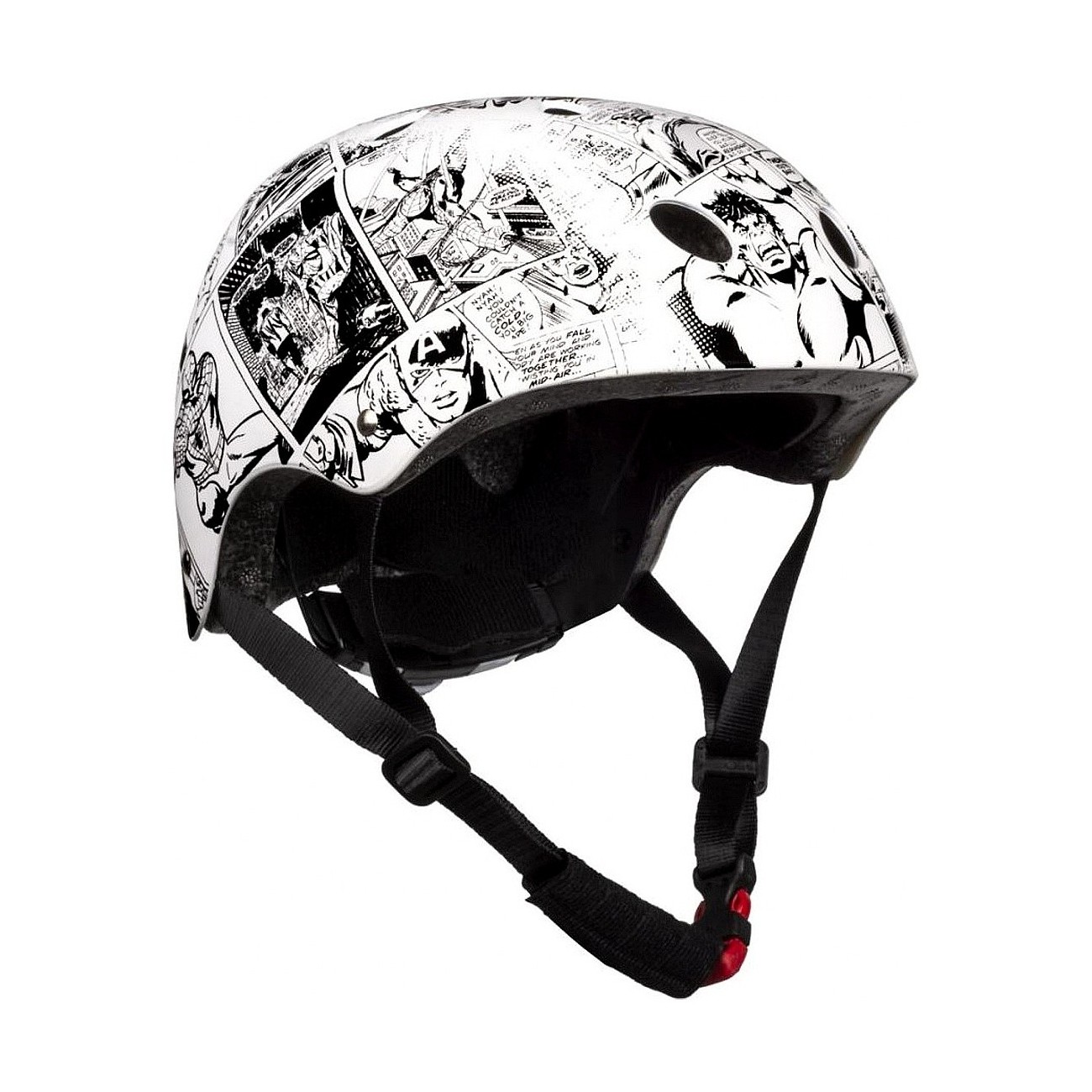 5902308590823 - Avengers Comics Skatehelm Gr S M 54-58 cm Weiß