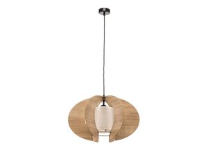 5902335267897 - Hängeleuchte Modern C M mit Holz-Lamellen Ø 50 cm