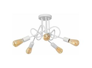 5902349214085 - Helam Lighting - Helam oxford Halbbündige Deckenleuchte mit mehreren Armen Weiß 50cm