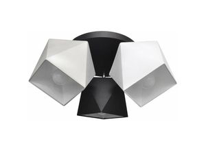 5902349218014 - Helam Lighting - Helam adamant Strahler Cluster Weiß Grau Schwarz 50cm