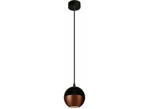 5902349225739 - Helam Lighting - Helam midway Dome Pendelleuchte Schwarz Kupfer 12cm 5902349225739 - Helam Lighting - Helam midway Dome Pendelleuchte Schwarz Kupfer 12cm