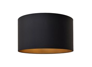 5902349227795 - HELAM Lampenschirm Alba Ø 45 cm E27 schwarz gold