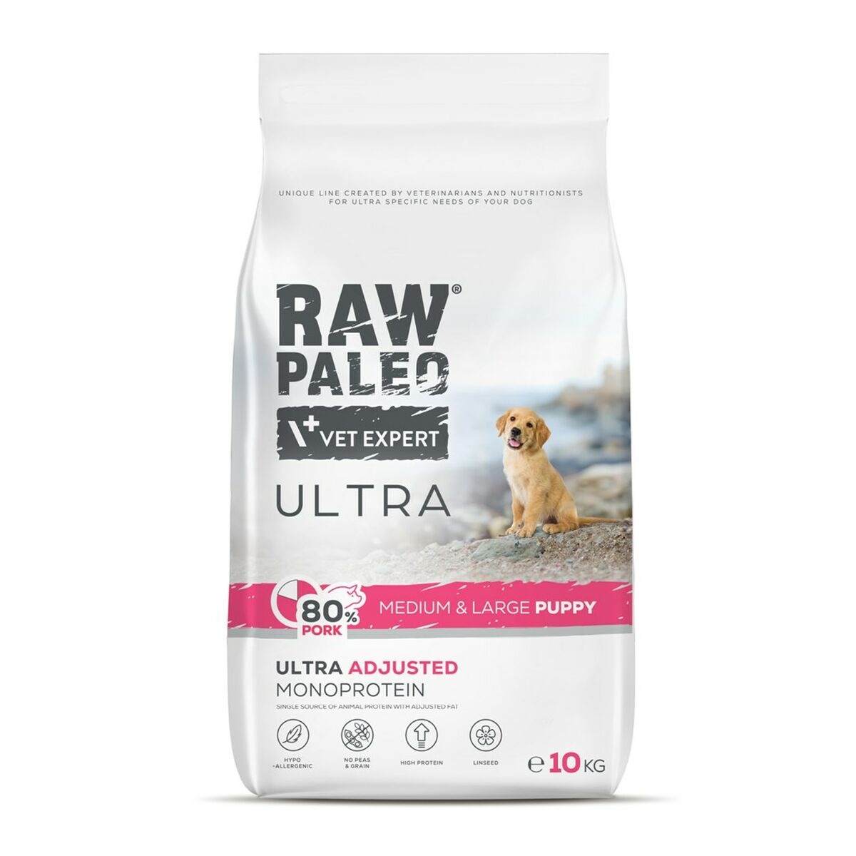 5902414211865 - Futter RAW PALEO Ultra Pork Medium & Large Puppy Schwein 10 kg 5902414211865 - Futter RAW PALEO Ultra Pork Medium & Large Puppy Schwein 10 kg
