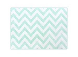 5902557317387 - REA - plüschteppich clover zig zag mint