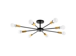 5902557329960 - Lampe spider 8 black gold APP502-8C