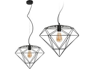 5902557353095 - Toolight - hängelampe loft black diamond APP563-1CP