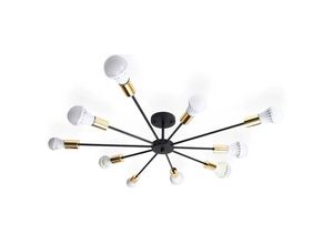 5902557353590 - Lampe spider 10 black gold APP503-10C