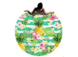 5902557365296 - Strandhandtuch pineapple 150 cm