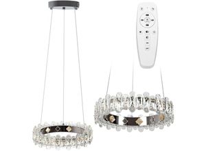 5902557371396 - Toolight - crystal led-deckenleuchte APP1041-CP + fernbedienung