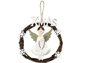 5902557372768 - REA - weihnachtsdekoration rund 16 cm KL-21X15 white