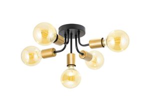 5902557378487 - Lampe APP1118-5C black gold