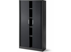 5902560335163 - Spint T-001 Schließfachschrank Fächerschrank Wertfachschrank Aktenschrank mit Rolladentür 185 cm x 90 cm x 45 cm Anthrazit - Jan Nowak