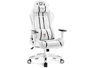 5902560337822 - Diablo - X-One 20 Gaming Stuhl Computerstuhl ergonomischer Bürostuhl Gamer Chair Schreibtischstuhl Weiß - Normal Size