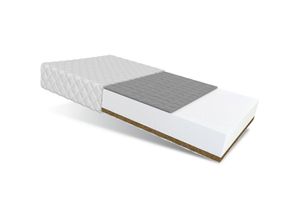 5902574371454 - FDM - Matratze 90x190 cm Kaltschaum baby comfort H2 H3 9 cm Babymatratze Schaum Kokos Buchweizen