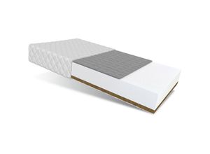 5902574371461 - FDM - Matratze 90x200 cm Kaltschaum baby comfort H2 H3 9 cm Babymatratze Schaum Kokos Buchweizen