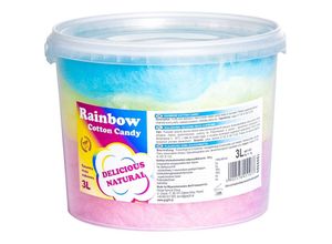 5902578451077 - Bunte Regenbogen-Zuckerwatte Rainbow Cotton Candy 3L