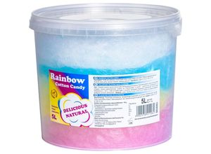 5902578451084 - Bunte Regenbogen-Zuckerwatte Rainbow Cotton Candy 5L