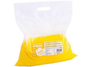 5902578451299 - Farbiger aromatisierter Zucker für Zuckerwatte gelb mit Zitronengeschmack 5 kg