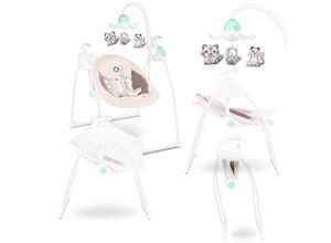 5902581654892 - Lionelo Robin braun Babyschaukel mit Spieluhr und Melodien 0-9kg