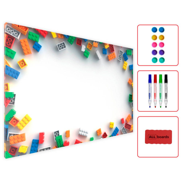 5902622416618 - Magnettafel Bausteine 600 x 400 cm 5902622416618 ALLboards 5902622416618 - Magnettafel Bausteine 600 x 400 cm 5902622416618 ALLboards
