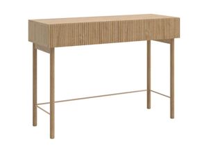 5902622543352 - Selsey Nolie - Schminktisch mit 2 Schubladen Eichenholzoptik 110 cm