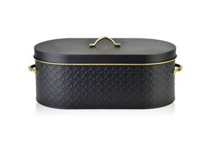 5902643376649 - SANDY BLACK Brotkasten 34x18xH13cm COOKINI