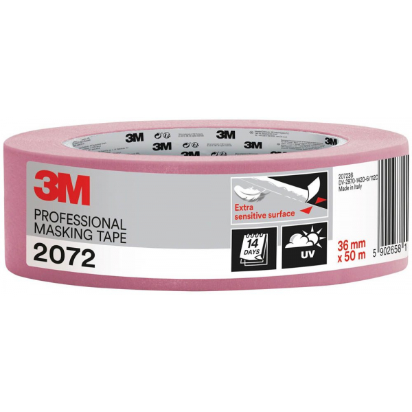 5902658117763 - 2072 Malerband pink 360 mm x 500 m 1 Rolle 5902658117763 3M