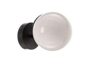 5902693771289 - Wandleuchte Sfera 1-flammig Glas schwarz