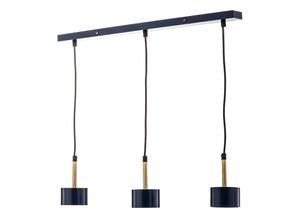 5902693777731 - Pendellampe Arena lang dreiflammig blau-gold