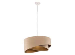 5902751346060 - Bps Koncept - 060-029 Hängeleuchte Galaxy beige gold 1 x E27 ø 50cm H105cm dimmbar